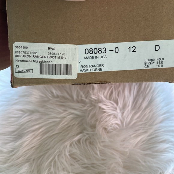 🎄SALE! Men’s RedWing Iron Ranger Hawthorne Muleskinner boots 12D - Picture 12 of 13